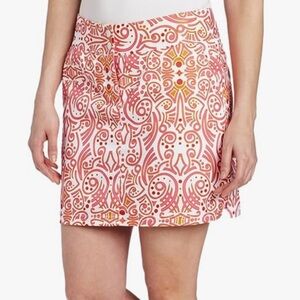 adidas Golf Tennis Skirt Contrast Blooming Tattoo Printed Skort